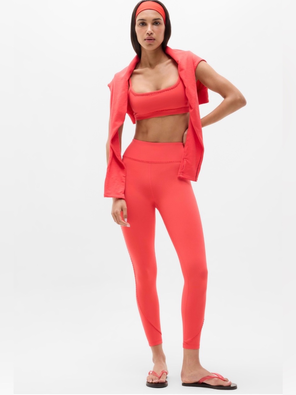 NWT-Athleta Elation Picot 7/8 Tight, Medium